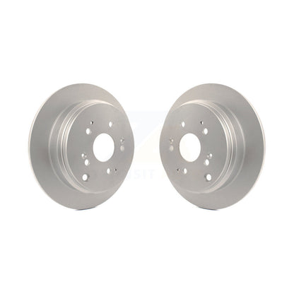Coated Disc Brake Rotors Rear Pair For 2002-2004 Honda Odyssey