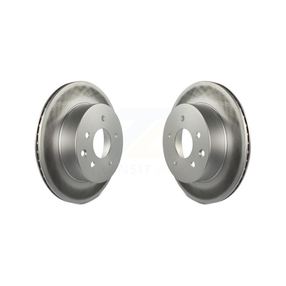 Coat Brake Rotors Rear Pair For Nissan Rogue Sport Qashqai LEAF Juke X-Trail G35