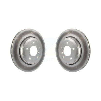 Coated Disc Brake Rotors Rear Pair For BMW 330Ci 320i 330i 330xi