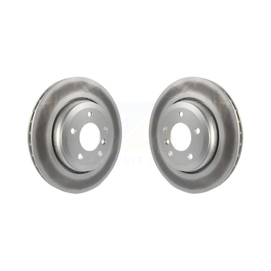 Coated Disc Brake Rotors Rear Pair For BMW 330Ci 320i 330i 330xi