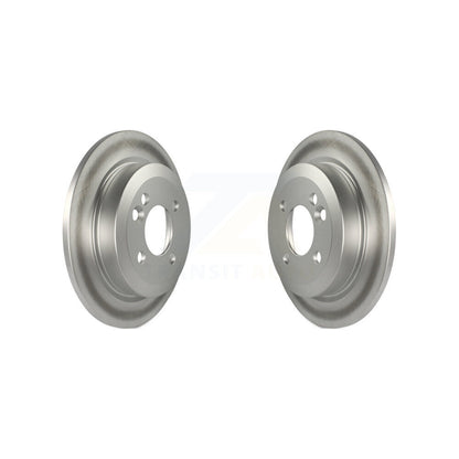 Coated Disc Brake Rotors Rear Pair For Mini Cooper