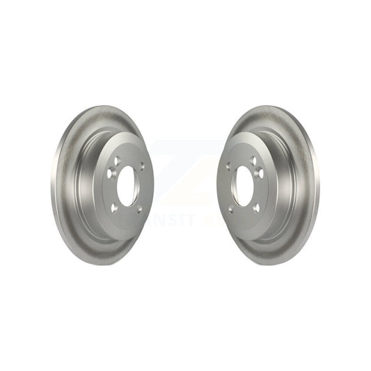 Coated Disc Brake Rotors Rear Pair For Mini Cooper