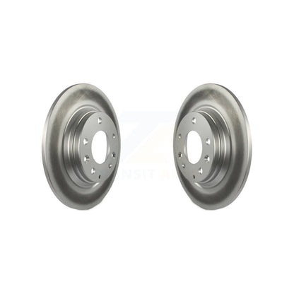 Coat Brake Rotor Rear Pair For Ford Fusion Mazda 6 MX-5 Miata Lincoln MKZ Zephyr
