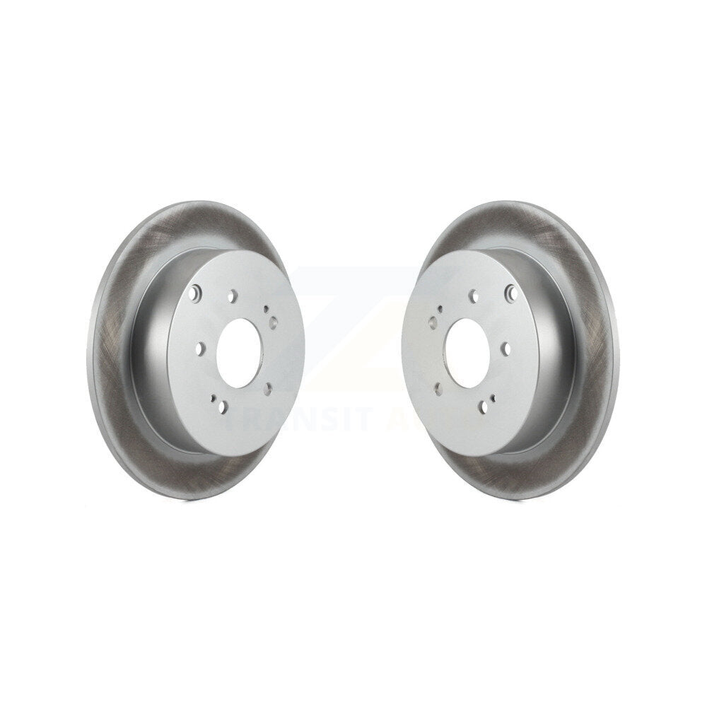 Coated Disc Brake Rotors Rear Pair For Mitsubishi Endeavor