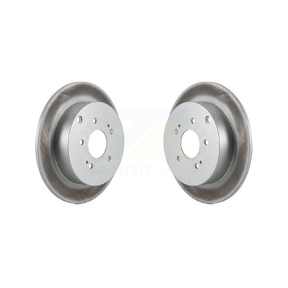 Coated Disc Brake Rotors Rear Pair For Mitsubishi Endeavor