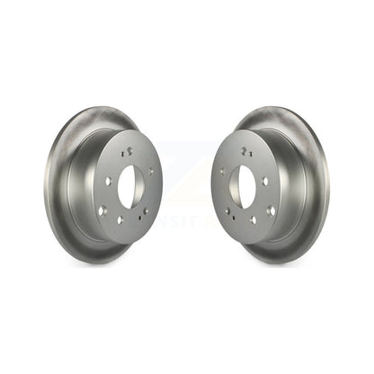 Coated Disc Brake Rotors Rear Pair For Mitsubishi Eclipse Galant