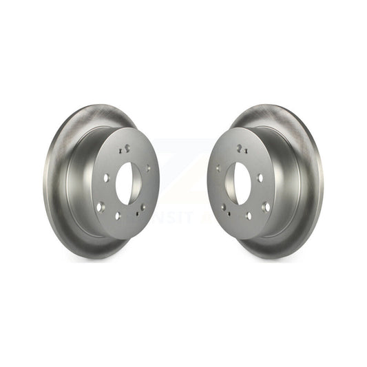 Coated Disc Brake Rotors Rear Pair For Mitsubishi Eclipse Galant