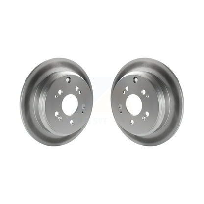 Coated Disc Brake Rotors Rear Pair For 2005-2010 Honda Odyssey