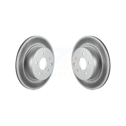 Coat Brake Rotor Rear Pair For INFINITI Nissan Maxima G37 QX50 EX35 370Z G35 M35