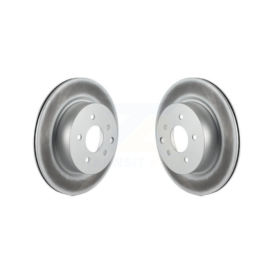 Coat Brake Rotor Rear Pair For INFINITI Nissan Maxima G37 QX50 EX35 370Z G35 M35