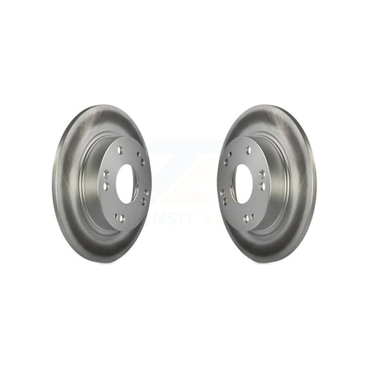 Coated Disc Brake Rotors Rear Pair For Honda Civic Acura CSX ILX