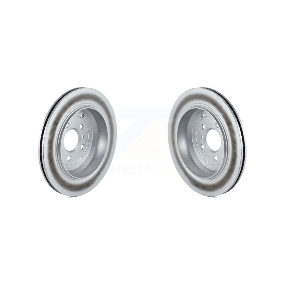 Coat Brake Rotors Rear Pair For Mercedes-Benz ML350 GL350 R350 GL320 GL450 GL550