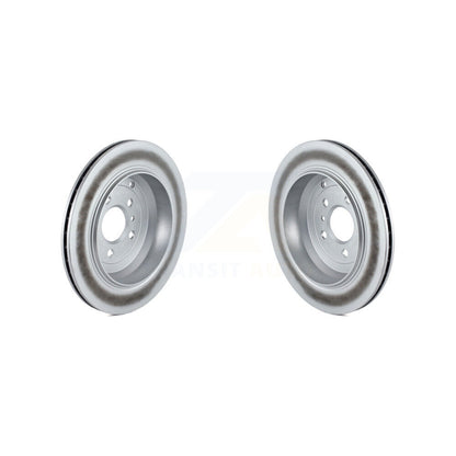Coat Brake Rotors Rear Pair For Mercedes-Benz ML350 GL350 R350 GL320 GL450 GL550