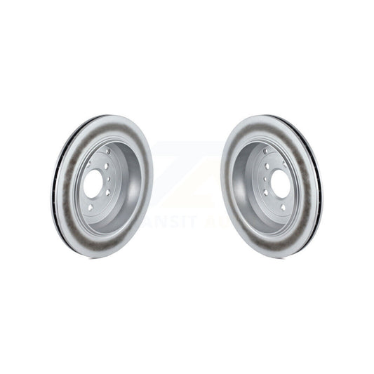 Coat Brake Rotors Rear Pair For Mercedes-Benz ML350 GL350 R350 GL320 GL450 GL550