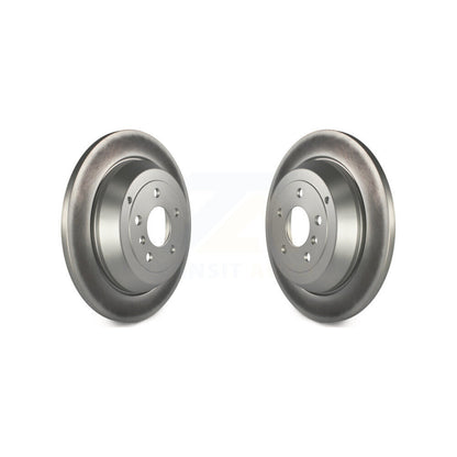 Coated Brake Rotors Rear Pair For Mercedes-Benz ML350 ML320 R350 ML500 R320 R500