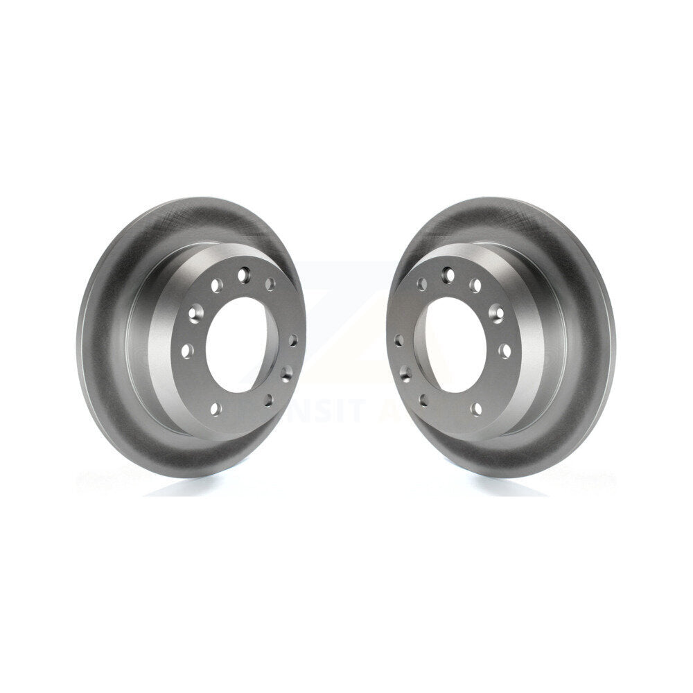 Coated Disc Brake Rotors Rear Pair For Kia Sedona Hyundai Entourage