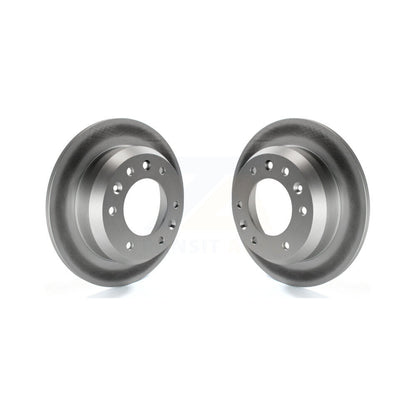 Coated Disc Brake Rotors Rear Pair For Kia Sedona Hyundai Entourage