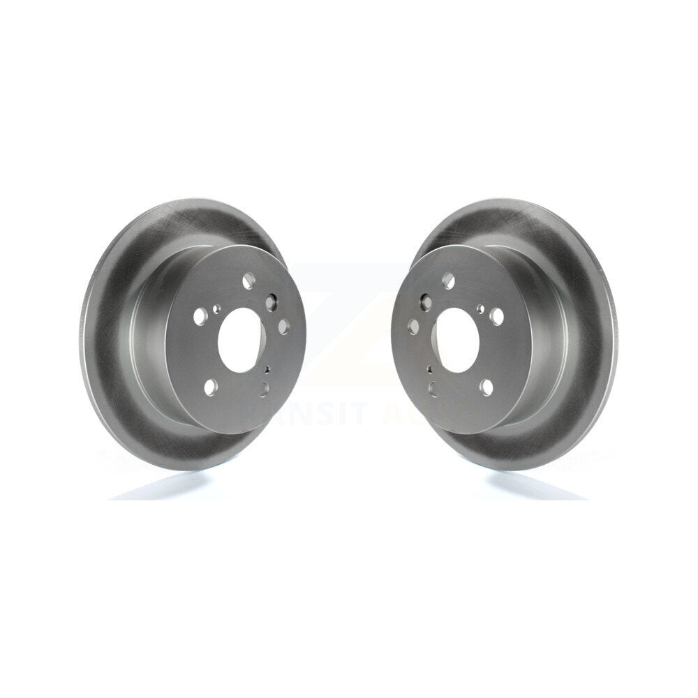 Coated Disc Brake Rotors Rear Pair For Toyota Camry Lexus ES350 Avalon