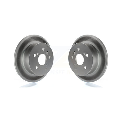 Coated Disc Brake Rotors Rear Pair For Toyota Camry Lexus ES350 Avalon