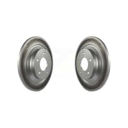 Coated Disc Brake Rotors Rear Pair For Mazda 5