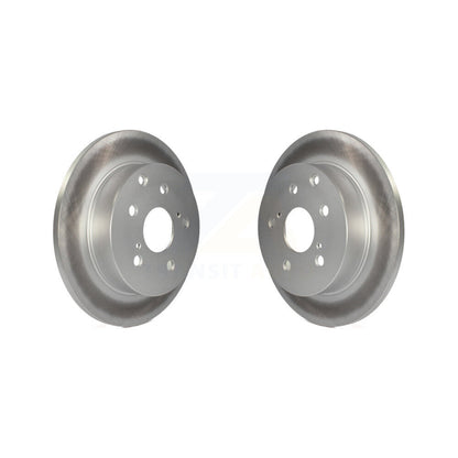 Coated Disc Brake Rotors Rear Pair For Toyota RAV4 Lexus HS250h