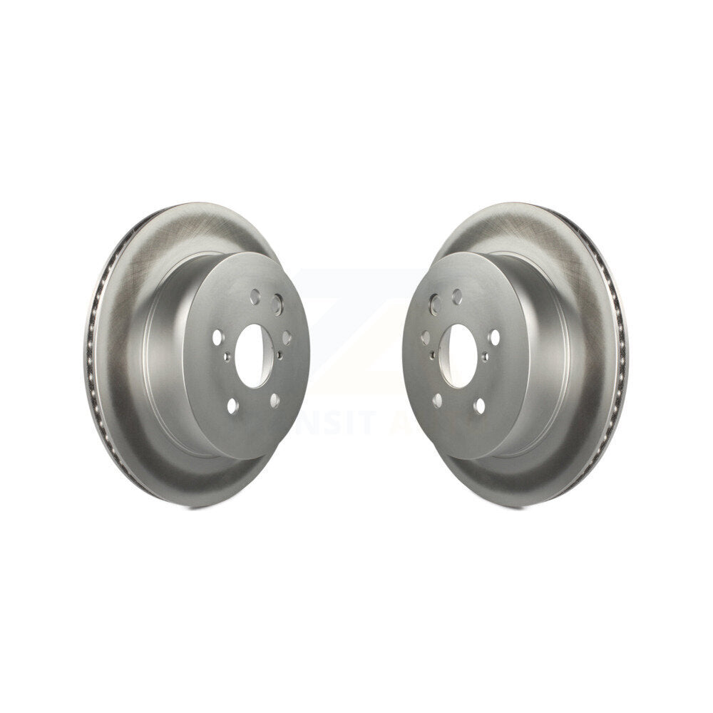 Coat Brake Rotors Rear Pair For Lexus IS250 IS350 GS350 GS300 GS450h GS430 GS460