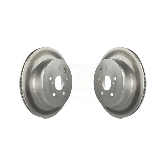 Coat Brake Rotors Rear Pair For Lexus IS250 IS350 GS350 GS300 GS450h GS430 GS460