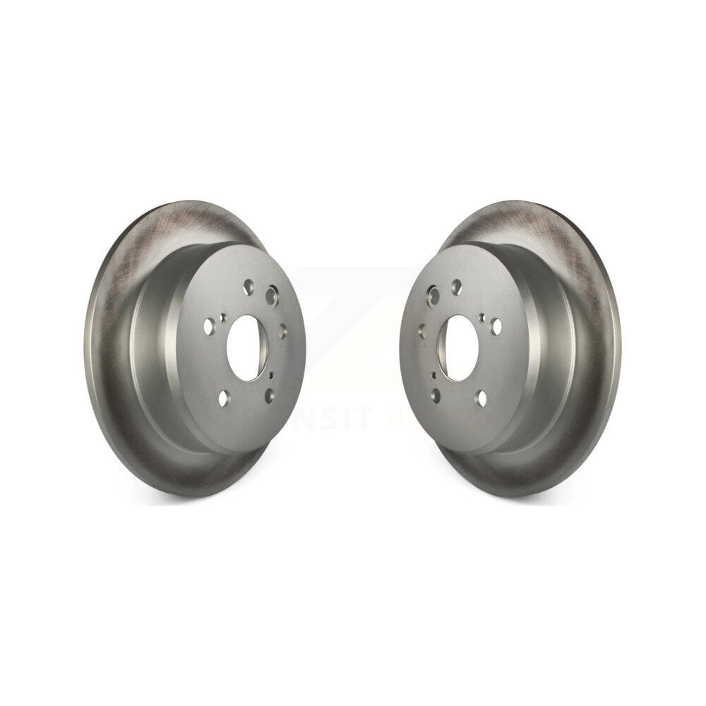 Coated Disc Brake Rotors Rear Pair For Lexus IS250