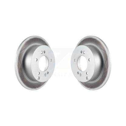 Coated Disc Brake Rotors Rear Pair For 2007-2012 Kia Rondo