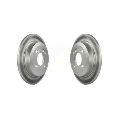 Coated Disc Brake Rotors Rear Pair For Mini Cooper