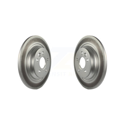 Coated Disc Brake Rotors Rear Pair For Volvo XC70 S60 V60 S80 Cross Country V70