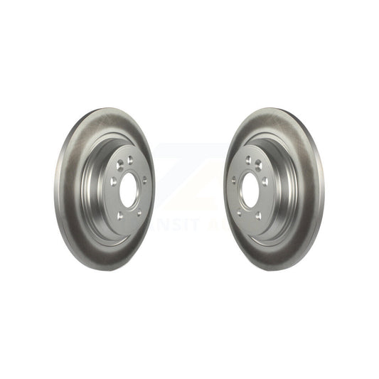 Coated Disc Brake Rotors Rear Pair For Volvo XC70 S60 V60 S80 Cross Country V70
