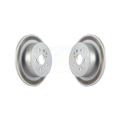 Coated Disc Brake Rotors Rear Pair For 2008-2013 Toyota Highlander