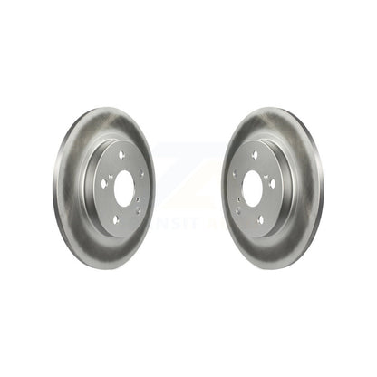 Coated Brake Rotors Rear Pair For Toyota Matrix Pontiac Vibe Corolla iM Scion xB