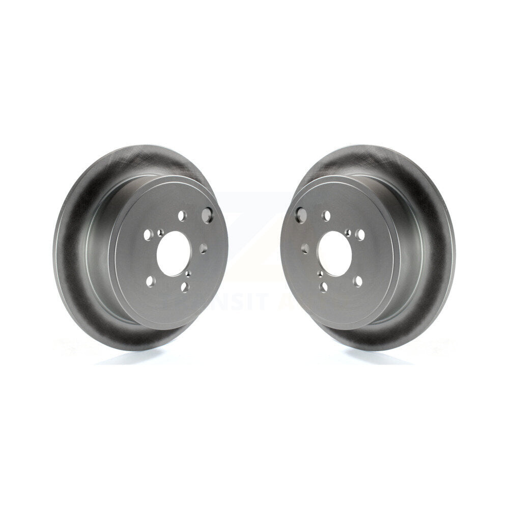 Coat Brake Rotor Rear Pair For Subaru Impreza Forester Outback Legacy Scion FR-S