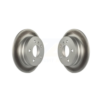 Coated Disc Brake Rotors Rear Pair For 2006-2011 Mercedes-Benz B200