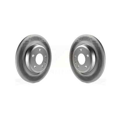 Coat Brake Rotors Rear Pair For Audi Q5 A4 Quattro A5 allroad Sportback A7 A6 S5