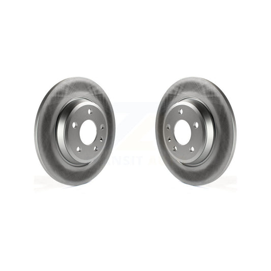 Coat Brake Rotors Rear Pair For Audi Q5 A4 Quattro A5 allroad Sportback A7 A6 S5