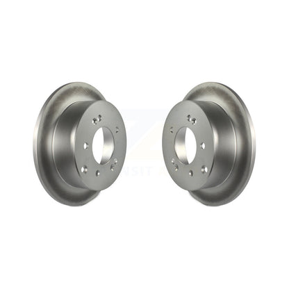 Coated Disc Brake Rotors Rear Pair For Kia Soul Forte Koup Forte5