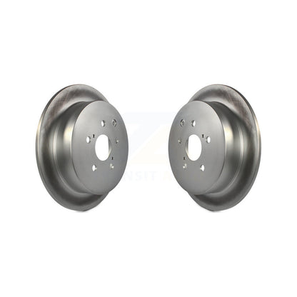 Coat Disc Brake Rotors Rear Pair For Toyota Sienna Highlander Lexus RX350 RX450h