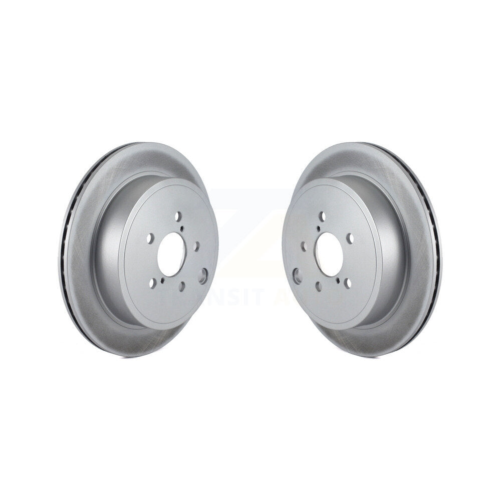 Coat Brake Rotors Rear Pair For Subaru Outback Legacy BRZ Scion FR-S Toyota GR86
