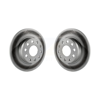 Coat Brake Rotor Rear Pair For Volkswagen Jetta Golf Passat SportWagen Taos Audi