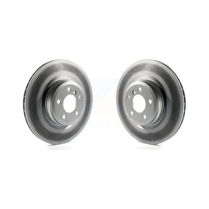 Coat Brake Rotors Rear Pair For BMW 750i xDrive 750Li 550i GT Alpina B7 760Li B6