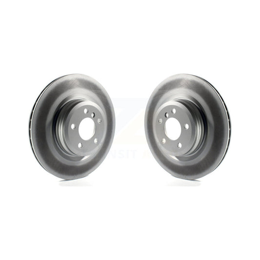 Coat Brake Rotors Rear Pair For BMW 750i xDrive 750Li 550i GT Alpina B7 760Li B6