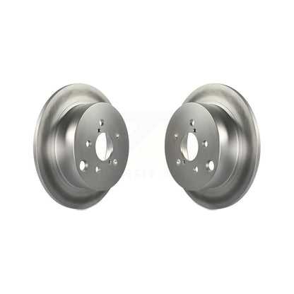 Coated Disc Brake Rotors Rear Pair For Subaru Crosstrek Impreza Forester XV