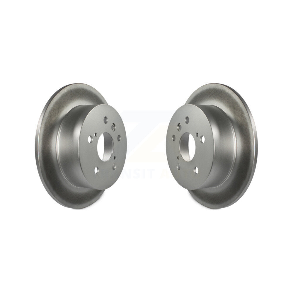 Coated Disc Brake Rotors Rear Pair For Toyota Camry Lexus ES350 Avalon ES300h