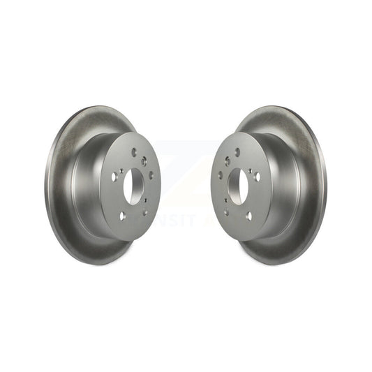 Coated Disc Brake Rotors Rear Pair For Toyota Camry Lexus ES350 Avalon ES300h