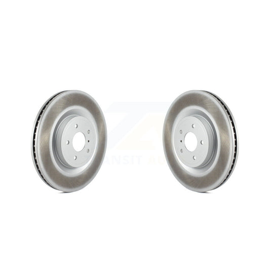 Coated Disc Brake Rotors Rear Pair For 2012-2021 Nissan NV2500 NV3500 NV1500