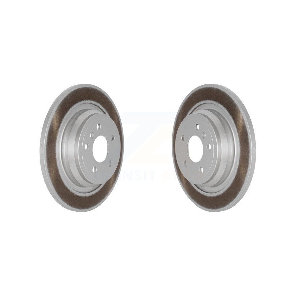Coated Disc Brake Rotors Rear Pair For Mercedes-Benz ML350 GLE350 ML250 GLE300d