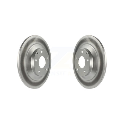 Coated Disc Brake Rotors Rear Pair For Mazda CX-5 CX-30 MX-30 EV